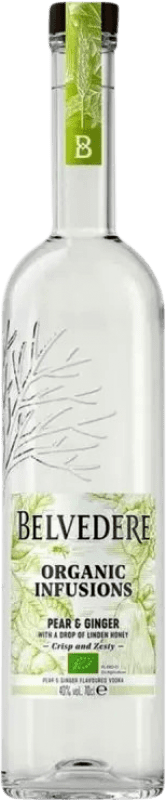 Envio grátis | Vodka Belvedere Polônia 70 cl Ginger — Gengibre, Honey — Mel, Pera — Pêra