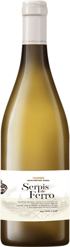 Envoi gratuit | Vin Blanc La Muntanya Serpis de Ferro Espagne Viognier 75 cl