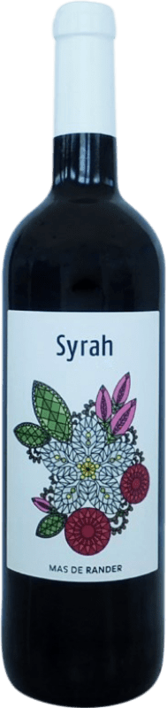 Envio grátis | Vinho Tinto Mas de Rander Espanha Syrah 75 cl