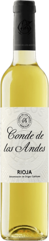 35,95 € Бесплатная доставка | Белое вино Ollauri Conde de Los Andes Medium Sweet — Полусладкое Средняя бутылка 50 cl