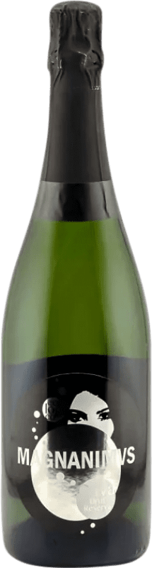Envoi gratuit | Vin Mousseux Blanc Magnanimus Brut Réserve D.O. Cava Catalogne Espagne Eco — Biologique 75 cl