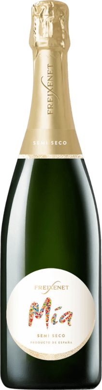 29,95 € | Weißer Sekt Freixenet Mía Semiseco — Halbtrocken Sparkling — Sekt D.O. Penedès Katalonien Spanien 75 cl