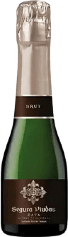 Envio grátis | Caixa de 3 unidades Espumante Branco Segura Viudas Brut — Bruto D.O. Cava Espanha Garrafinha 20 cl Envio grátis | Caixa de 3 unidades Espumante Branco Segura Viudas Brut — Bruto D.O. Cava Espanha Garrafinha 20 cl