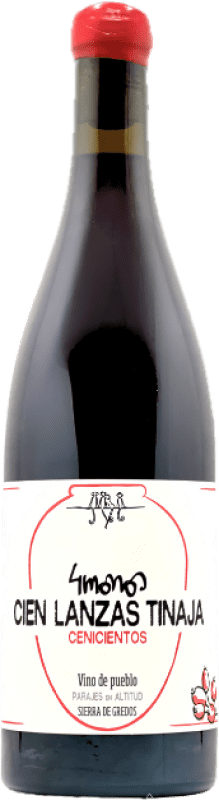 16,95 € Envio grátis | Vinho Tinto 4 Monos Cien Lanzas Tinaja D.O. Vinos de Madrid