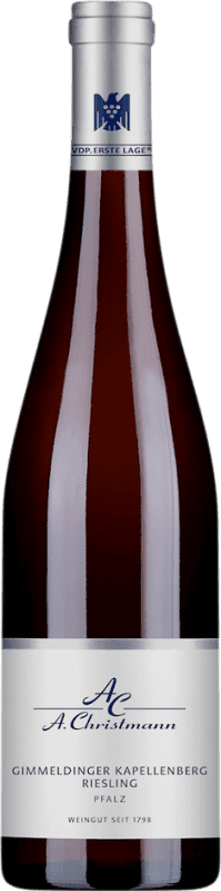 Envío gratis | Vino Blanco A. Christmann Kapellenberg Q.b.A. Pfälz Pfälz Alemania Riesling 75 cl