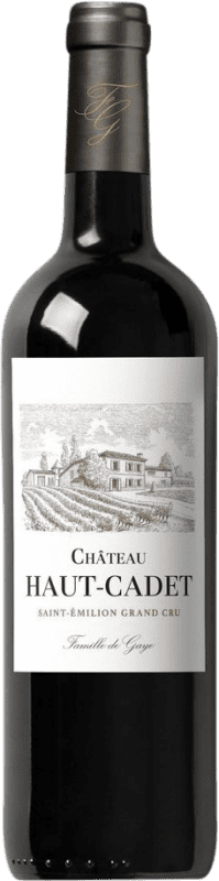 26,95 € | 红葡萄酒 Château Haut-Cadet A.O.C. Saint-Émilion 波尔多 法国 Merlot — 梅洛, Cabernet Sauvignon — 赤霞珠, Cabernet Franc — 品丽珠 75 cl