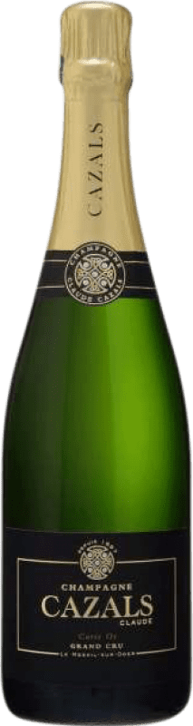 42,95 € | Белое игристое вино Claude Cazals Carte Or Grand Cru, Blanc de Blancs A.O.C. Champagne шампанское Франция Chardonnay — Шардоне 75 cl