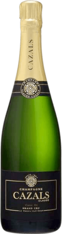 免费送货 | 白起泡酒 Claude Cazals Carte Or Grand Cru, Blanc de Blancs A.O.C. Champagne 香槟酒 法国 Chardonnay — 莎当妮 75 cl