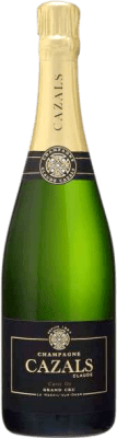 Spedizione Gratuita | Spumante Bianco Claude Cazals Carte Or Grand Cru, Blanc de Blancs A.O.C. Champagne champagne Francia Chardonnay Mezza Bottiglia 37 cl