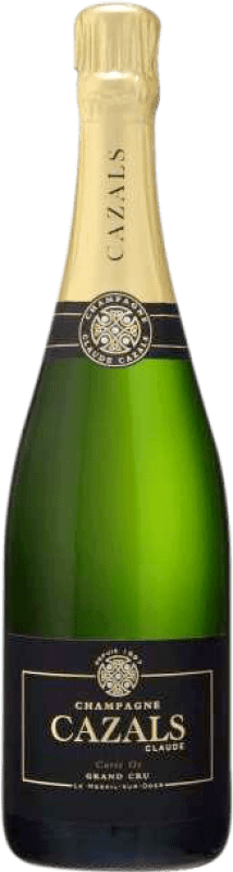 Envio grátis | Espumante Branco Claude Cazals Carte Or Grand Cru, Blanc de Blancs A.O.C. Champagne Champagne França Chardonnay Garrafa Magnum 1,5 L