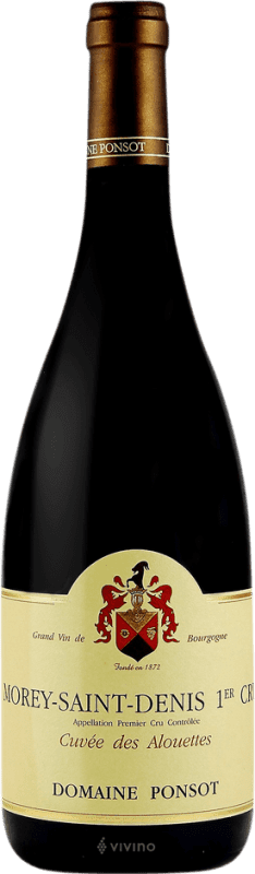 Envio grátis | Vinho Tinto Domaine Ponsot Alouettes 1er Premier Cru, Cuvée A.O.C. Morey-Saint-Denis Borgonha França Pinot Noir 75 cl