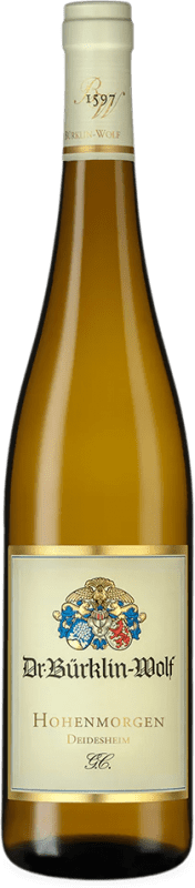 Free Shipping | White Wine Dr. Bürklin-Wolf Hohenmorgen VDP Grosses Gewächs GG — Grand Cru Q.b.A. Pfälz Pfälz Germany Riesling 75 cl