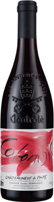 Envoi gratuit | Vin Rouge Famille Isabel Ferrando Colombis A.O.C. Châteauneuf-du-Pape Rhône France Garnacha — Grenache 75 cl