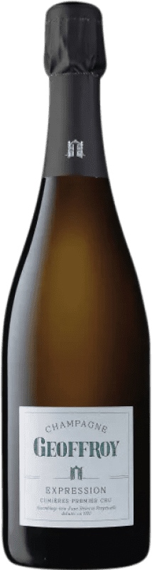 102,95 € | Белое игристое вино Geoffroy Expression Brut — брют 1er Premier Cru A.O.C. Champagne шампанское Франция Pinot Noir — Пино Нуар, Chardonnay — Шардоне, Pinot Meunier — Пино Менье Бутылка Магнум 1,5 L