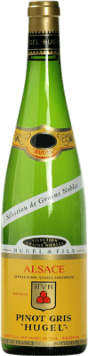 Бесплатная доставка | Сладкое вино Hugel & Fils SGN Sélection de Grains Nobles Отбор благородных ягод A.O.C. Alsace Эльзас Франция Pinot Gris — Пино Гри Полубутылка 37 cl