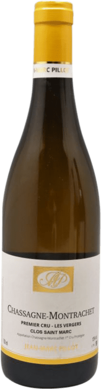Kostenloser Versand | Weißwein Domaine Jean-Marc Pillot Les Vergers 1er Premier Cru Erste Lage A.O.C. Chassagne-Montrachet Burgund Frankreich Chardonnay 75 cl