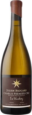 Julien Brocard 7 Lieux Les Vau de Vey Chardonnay — Шардоне Chablis 1er Premier Cru 75 cl