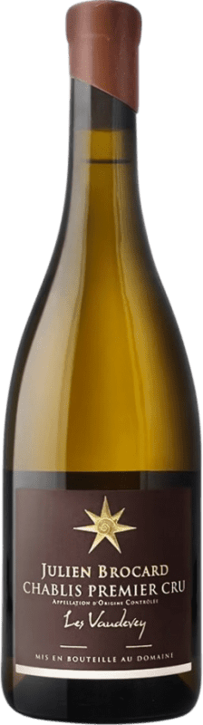Free Shipping | White Wine Julien Brocard 7 Lieux Les Vau de Vey 1er Premier Cru A.O.C. Chablis Burgundy France Chardonnay 75 cl