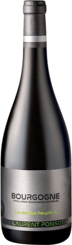 Envio grátis | Vinho Tinto Laurent Ponsot Peupliers Cuvée A.O.C. Bourgogne Borgonha França Pinot Noir 75 cl
