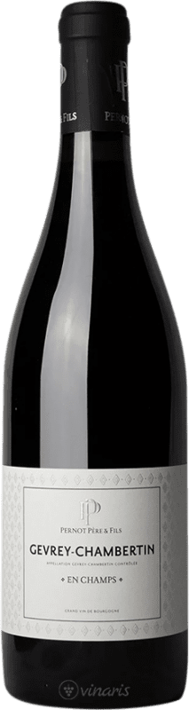 Envío gratis | Vino Tinto Domaine Pernot En Champs A.O.C. Gevrey-Chambertin Borgoña Francia Pinot Negro 75 cl