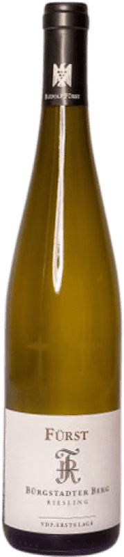 Free Shipping | White Wine Rudolf Fürst Bürgstädter Berg Q.b.A. Franken Franken Germany Riesling 75 cl