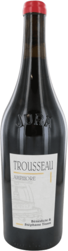 Envío gratis | Vino Tinto Tissot Ánfora, Sin Sulfitos A.O.C. Arbois Jura Francia Trousseau 75 cl