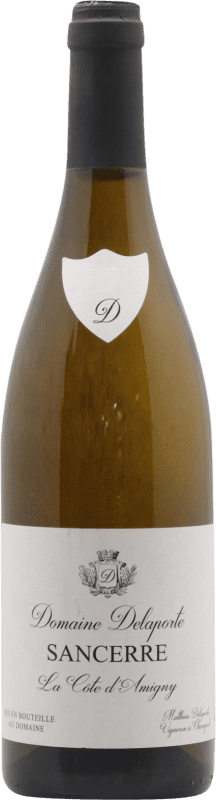 Free Shipping | White Wine Vicent Delaporte La Côte d'Amigny A.O.C. Sancerre Loire France Sauvignon 75 cl