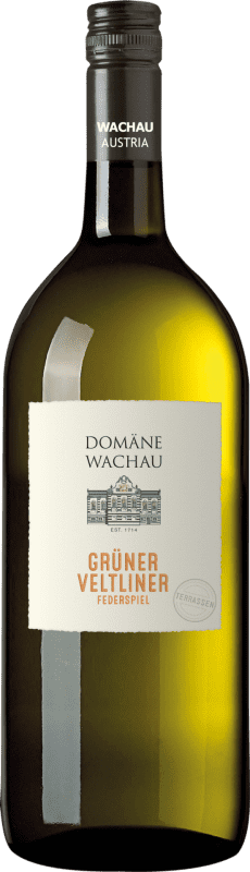 Envio grátis | Vinho Branco Domäne Wachau Terrassen Federspiel Áustria Grüner Veltliner Garrafa Magnum 1,5 L Fruity — Frutado