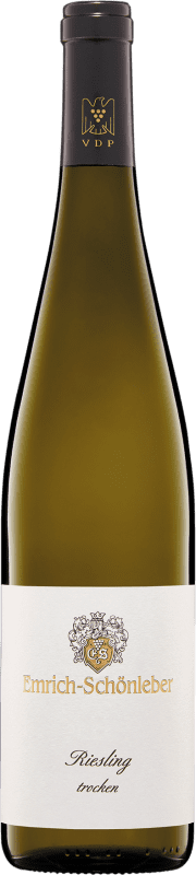 Free Shipping | White Wine Emrich Schönleber Trocken — Dry Q.b.A. Nahe Nahe Germany Riesling 75 cl Fruity