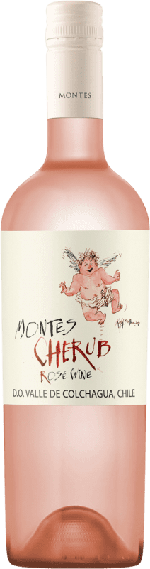 19,95 € Spedizione Gratuita | Vino Rosato Montes Cherub Trocken — Secco Rosé — Rosato I.G. Valle de Colchagua