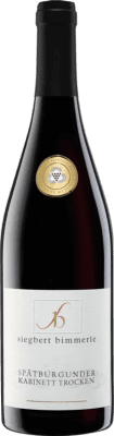 Siegbert Bimmerle Pinot Noir Trocken — Sec Baden Kabinett — Récolte Mûre 75 cl