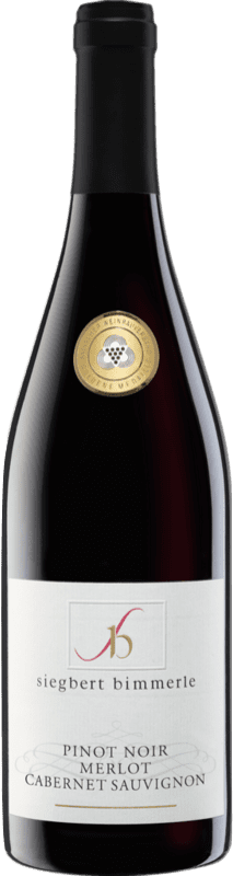 Envío gratis | Vino Tinto Siegbert Bimmerle Trocken — Seco Cuvée I.G. Baden Baden Alemania 75 cl