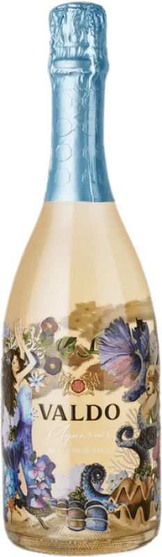 15,95 € | Weißer Sekt Valdo Aquarius Extra Dry — Extra Trocken Blanc de Blancs D.O.C.G. Prosecco di Conegliano-Valdobbiadene Treviso Italien Garganega, Glera 75 cl