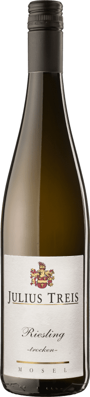 Kostenloser Versand | Weißwein Weingut Julius Treis Trocken Q.b.A. Mosel Mosel Deutschland Riesling 75 cl