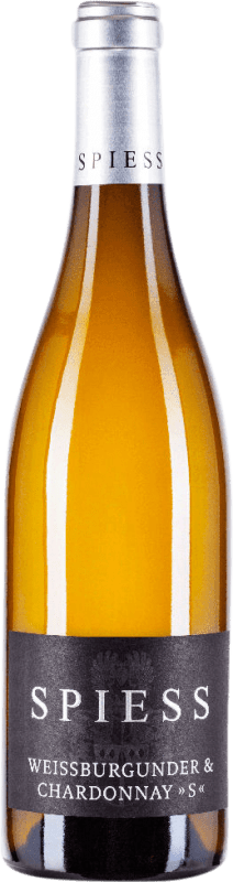 17,95 € | Vinho Branco Spiess S Weissburgunder & Chardonnay Trocken — Seco Q.b.A. Rheinhessen Rheinhessen Alemanha Chardonnay, Pinot Branco 75 cl