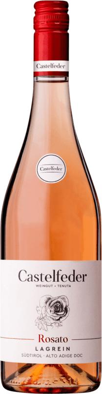 16,95 € | Vinho Rosé Castelfeder Trocken — Seco D.O.C. Südtirol Alto Adige Tirol del Sur Itália Lagrein 75 cl