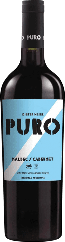Envío gratis | Vino Tinto Dieter Meier Puro Malbec Cabernet Sauvignon Trocken — Seco I.G. Mendoza Mendoza Argentina Cabernet Sauvignon, Malbec 75 cl