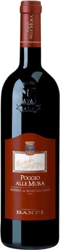 28,95 € Free Shipping | Red Wine Castello Banfi Poggio alle Mura Trocken — Dry D.O.C. Rosso di Montalcino