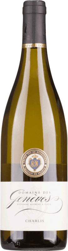 Envoi gratuit | Vin Blanc Domaine des Geneves Trocken — Sec A.O.C. Chablis Bourgogne France Chardonnay 75 cl