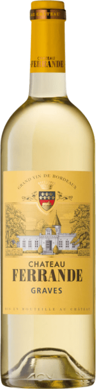 23,95 € | Vino Blanco Castel Châteaux & Grands Crus Château Ferrande Trocken — Seco A.O.C. Graves Burdeos Francia Sémillon, Sauvignon 75 cl