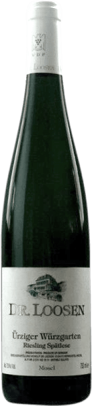 27,95 € | White Wine Dr. Loosen Ürziger Würzgarten Spätlese — Late Harvest Q.b.A. Mosel Mosel Germany Riesling 75 cl Fruity