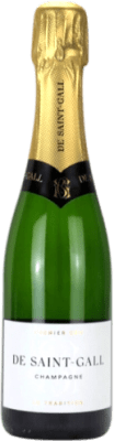 27,95 € | Espumante Branco Saint Gall Brut — Bruto Tradicional, 1er Premier Cru A.O.C. Champagne Champagne França Pinot Noir, Chardonnay Meia Garrafa 37 cl