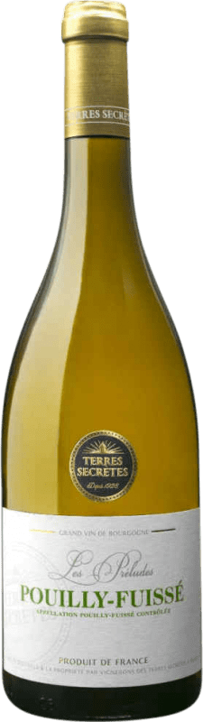 Spedizione Gratuita | Vino Bianco Terres Secrètes Les Préludes Trocken — Secco A.O.C. Pouilly-Fuissé Borgogna Francia Chardonnay 75 cl