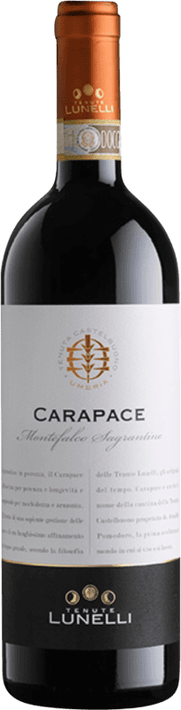 Envío gratis | Vino Tinto Castelbuono Carapace Trocken — Seco D.O.C.G. Sagrantino di Montefalco Umbria Italia Sagrantino 75 cl