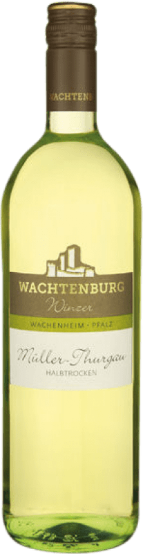 7,95 € | 白葡萄酒 Wachtenburg Winzer Halbtrocken — 半干型 Q.b.A. Pfälz 普法尔茨 德国 Müller-Thurgau — 米勒-图高 1 L