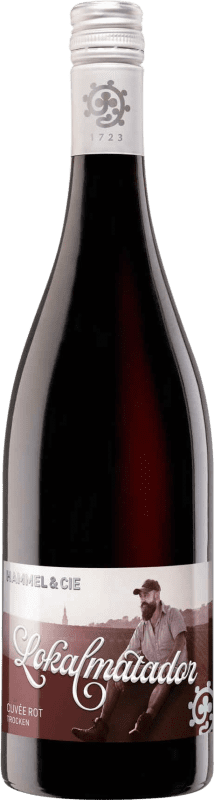 7,95 € | Vinho Tinto Hammel Lokalmatador Trocken — Seco Cuvée Q.b.A. Pfälz Pfälz Alemanha 75 cl