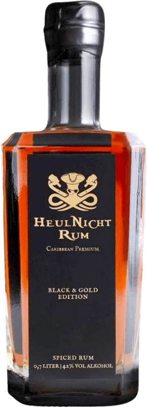47,95 € | Rum Heul Nicht Black — Edition Schwarz, Gold — Edition Gold Deutschland 70 cl