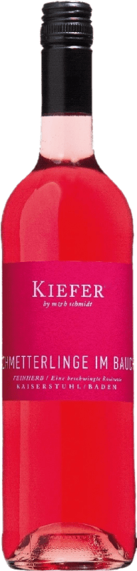 8,95 € | Roséwein Friedrich Kiefer Schmetterlinge im Bauch Semiseco — Halbtrocken Rosé I.G. Baden Baden Deutschland Cabernet Sauvignon, Pinot Noir — Spätburgunder, Dornfelder 75 cl