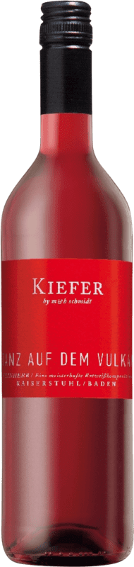 8,95 € | Vin Rosé Friedrich Kiefer Tanz auf dem Vulkan Rotling Semiseco — Demi-Sec I.G. Baden Baden Allemagne Moscatel — Muscat, Regent, Rivaner 75 cl