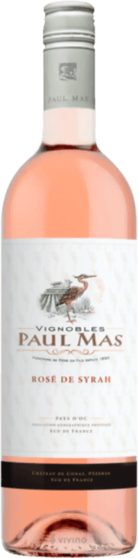 8,95 € | Vinho Rosé Paul Mas Trocken — Seco Rosé I.G.P. Vin de Pays d'Oc Languedoc França Syrah 75 cl